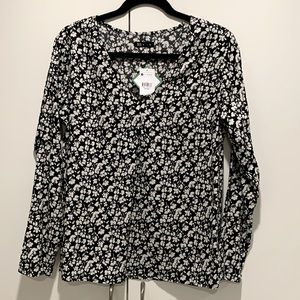 Tex floral blouse